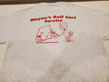 Load image into Gallery viewer, T SHIRTS   ASH GRAY   SIZE    LARGE  WAYNES GOLF CARTS NICE!!!