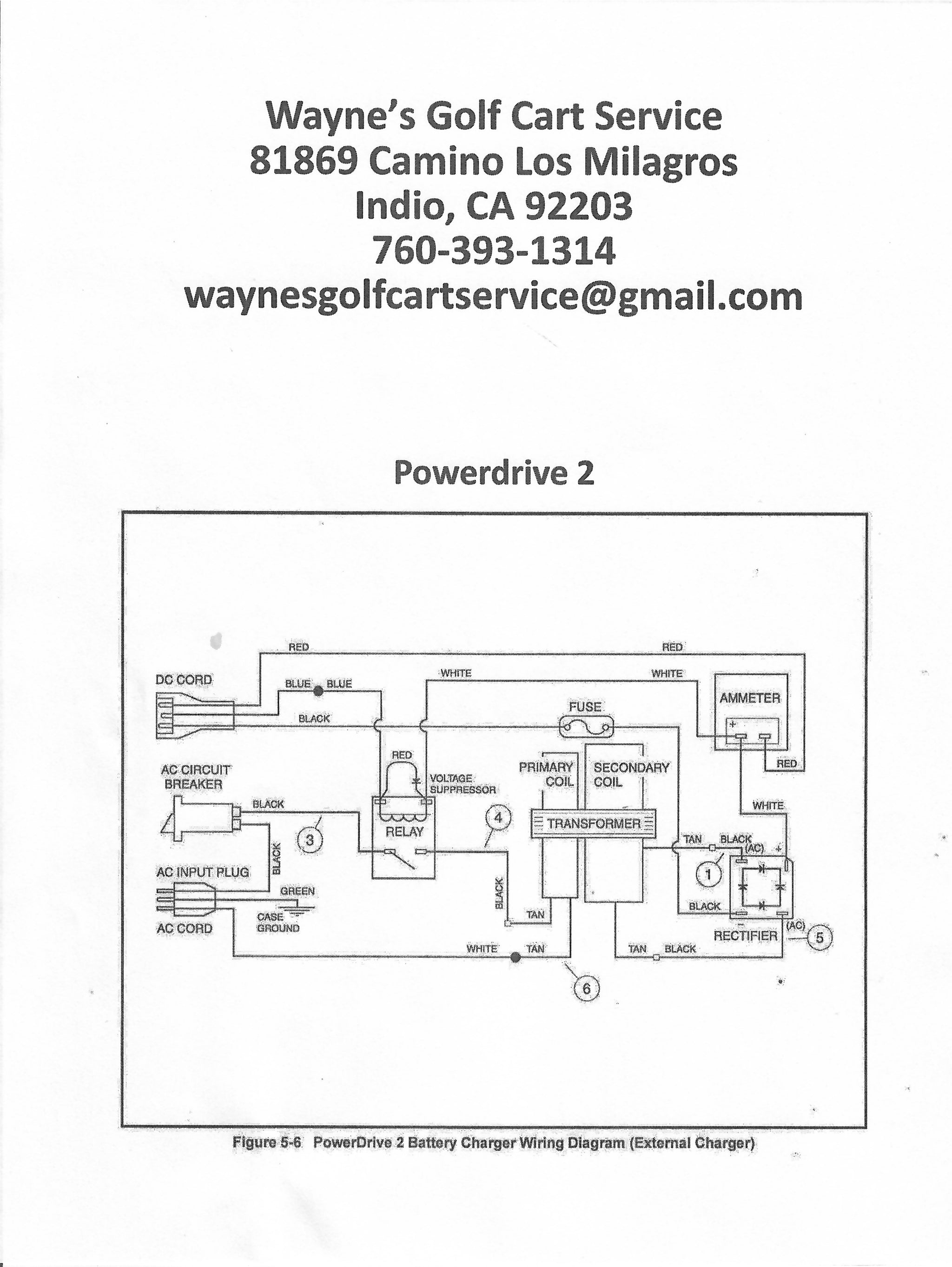 CLUB CAR POWERDRIVE CHARGERS FACTORY WIRING DIAGRAMS ! Wayne's Golf