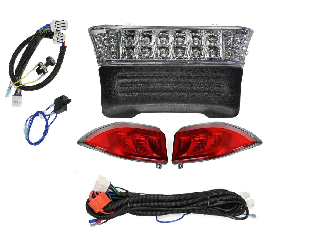 Club Car Precedent LED Basic Light Kit- 08 up w/bucket harness W-PLK006up-LED