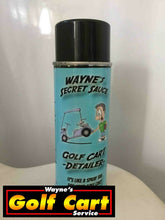 Load image into Gallery viewer, WAYNE&#39;S Secret Sauce Golf Cart vinyl detailer- Restorer black
